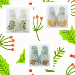 Animal Trim Baby Toddlers Anti-slip Floor Socks
